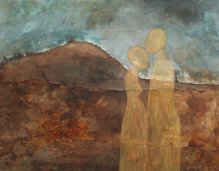 绘画,  38.6x44.1 in 