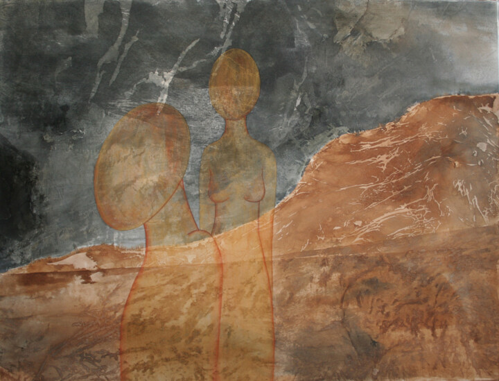 绘画,  38.6x44.1 in 