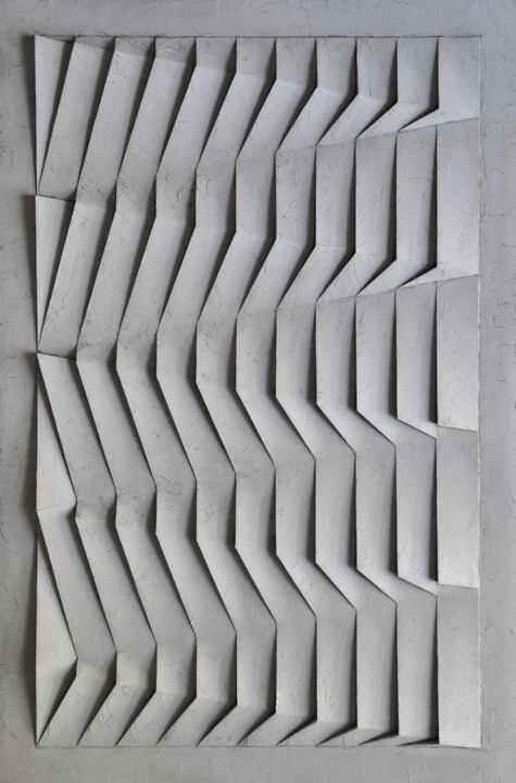 Escultura titulada "2016BR01" por Benjamin Plé, Obra de arte original, Oleo Montado en Bastidor de camilla de madera