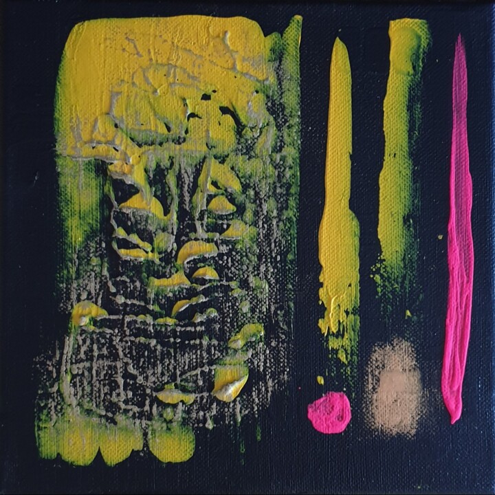 Peinture intitulée "!!" par Julie Verhague, Œuvre d'art originale, Acrylique Monté sur Châssis en bois
