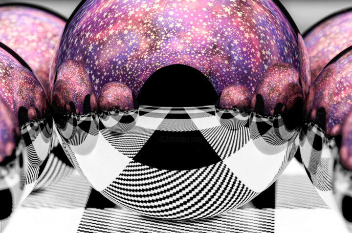 Photography titled "Star sky outer spac…" by David Ilzhoefer, Original Artwork, Digital Photography