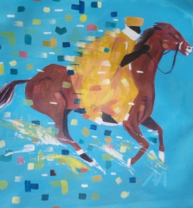 绘画,  30x24 in 