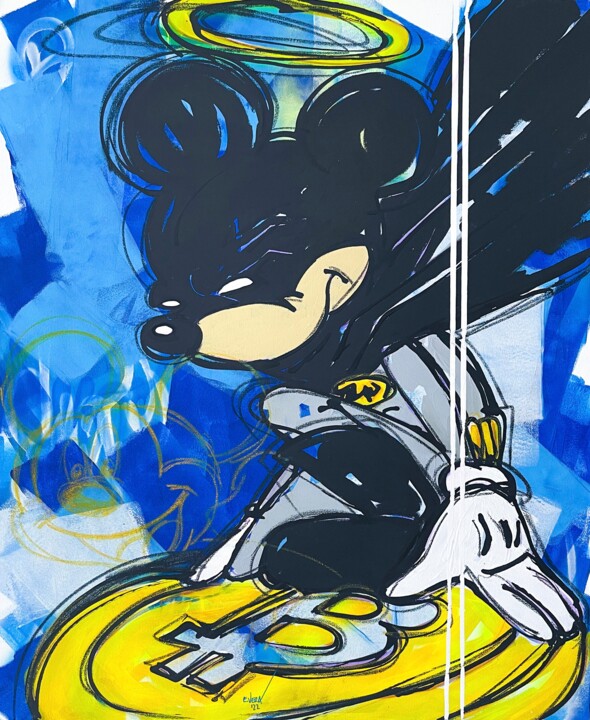 It's what I do that defines me 绘画, 43.3x35.4 in