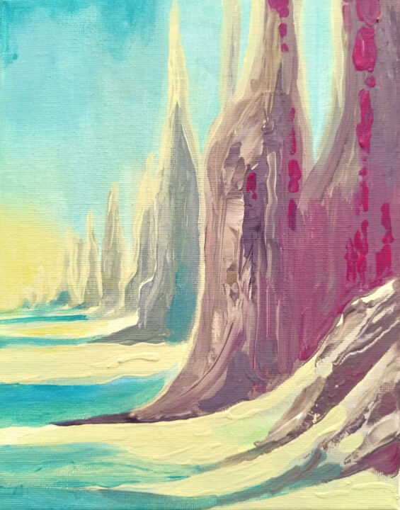 Patronage I 绘画, 9.5x7.1 in
