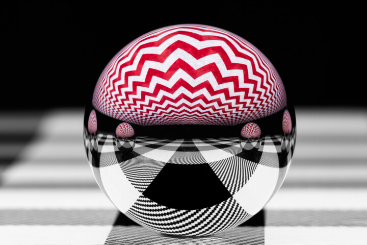 Photography titled "Single reflective r…" by David Ilzhoefer, Original Artwork, Non Manipulated Photography