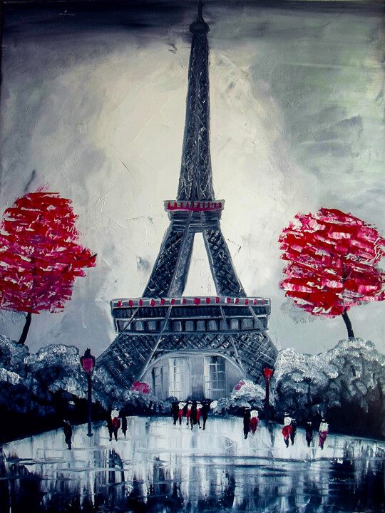 Paris tower Painting 印花与版画