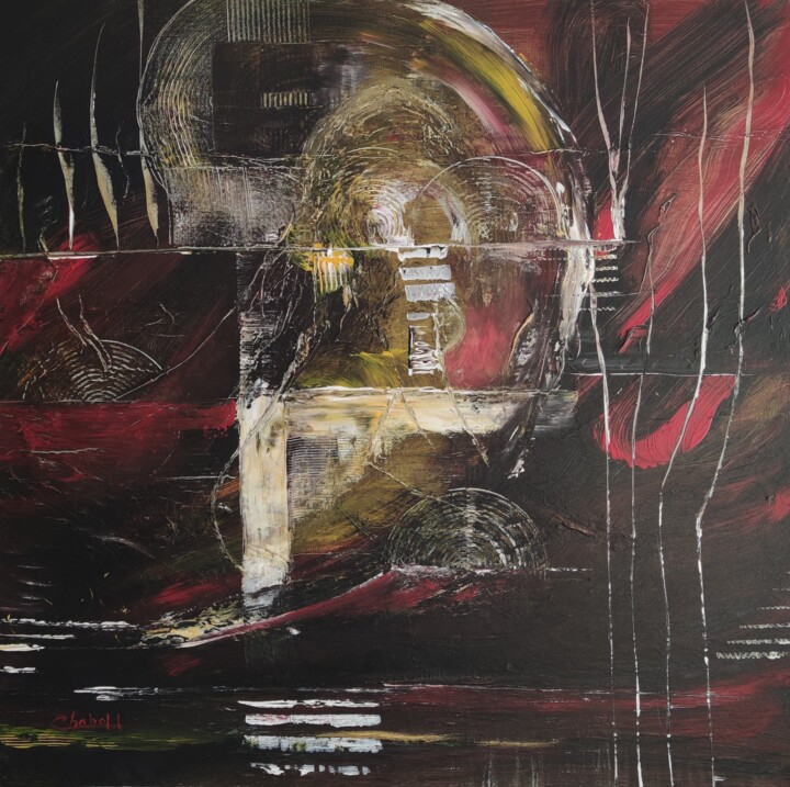 Néréide 绘画, 31.5x31.5 in
