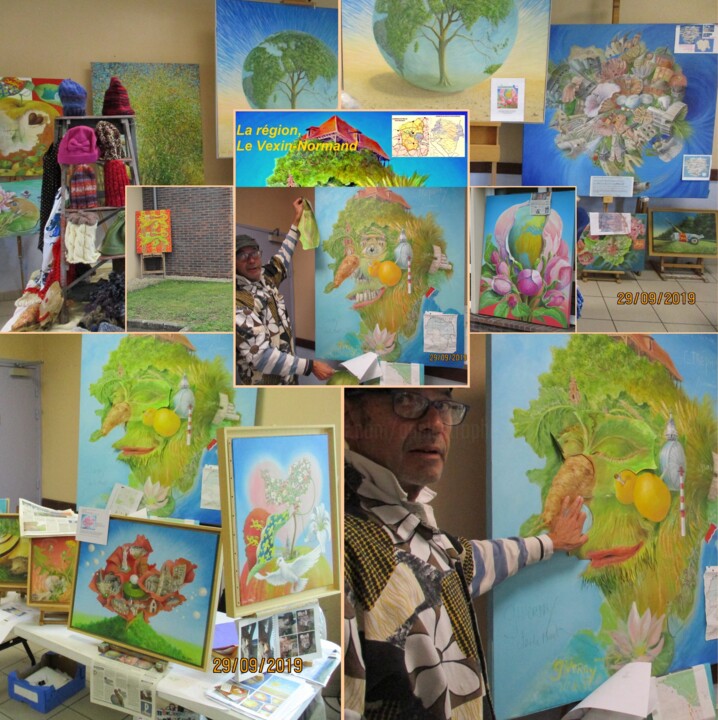 Expo Mairie Guerny, FÊTE VOIE-VERTE 29 Septembre 2019 摄影