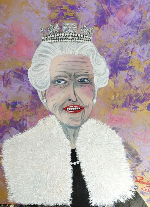 ELISABETH 2 绘画, 31.5x23.6 in