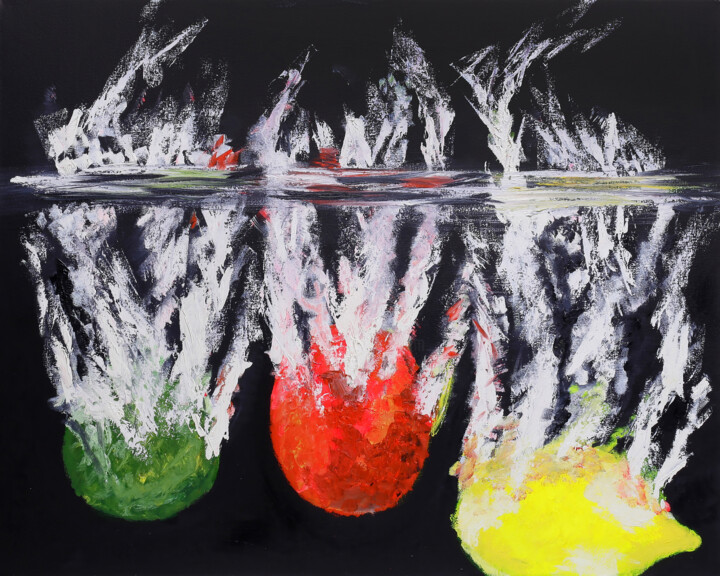 Fruit Painting Printmaking
