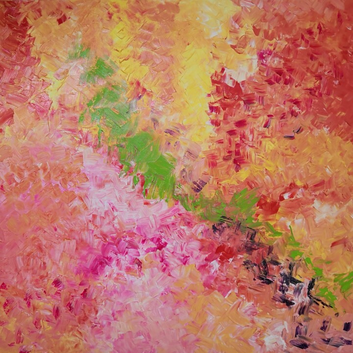 Silent Cycles 23 绘画, 39.4x39.4 in