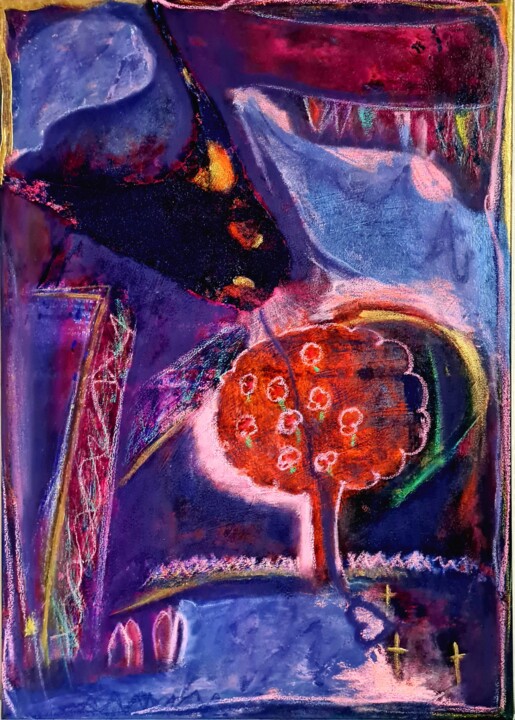 绘画,  27.6x19.7 in 
