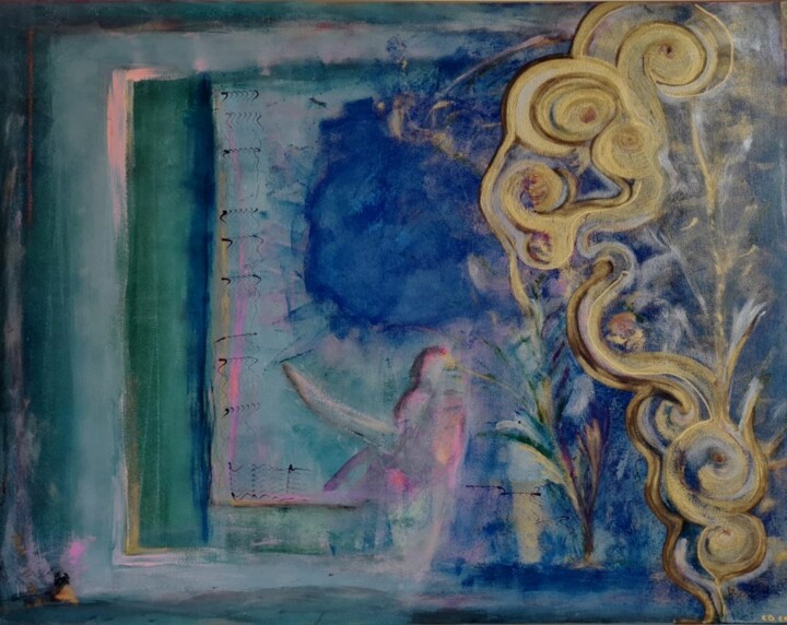 绘画,  31.5x39.4 in 