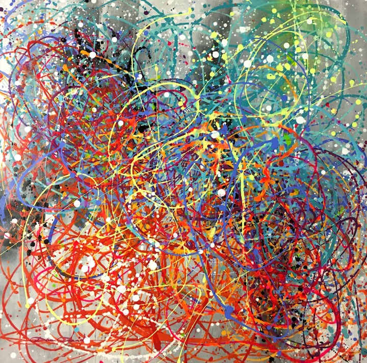 绘画,  43.3x43.3 in 