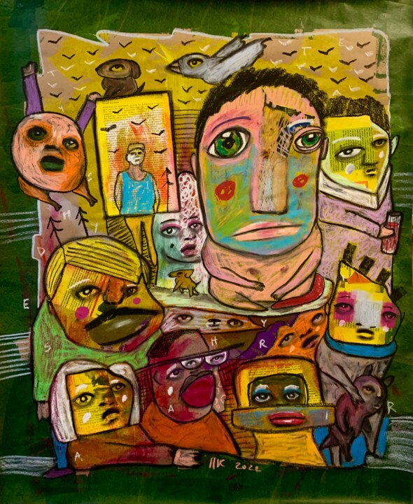 绘画,  33.1x27.6 in 