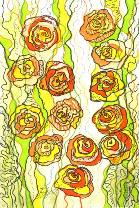 绘画,  11x7.5 in 