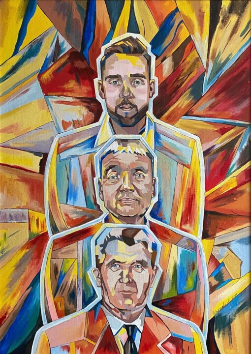 Поколение 绘画, 27.6x19.7 in