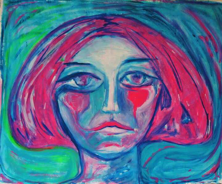 绘画,  35.4x43.3 in 