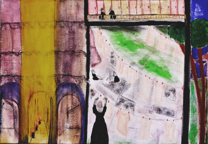 绘画,  15.8x23.6 in 