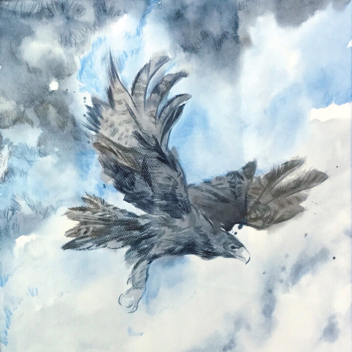 绘画,  19.7x19.7 in 