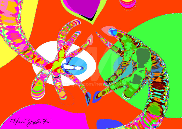 Digital Arts titled "riz" by Für, Original Artwork, Digital Painting