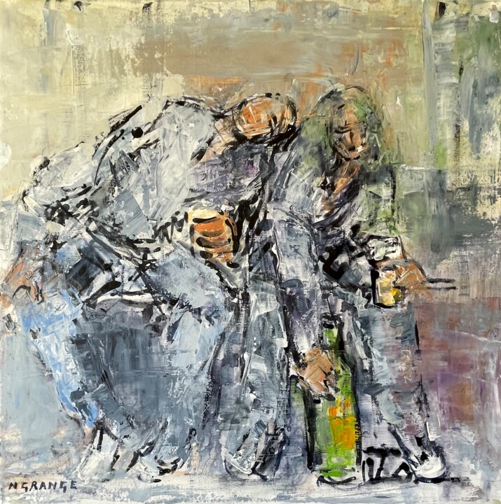 绘画,  19.7x19.7 in 