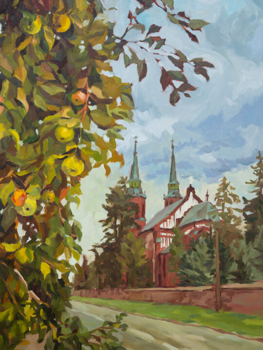 Malarstwo zatytułowany „Liw” autorstwa Lena Skarus, Oryginalna praca, Olej