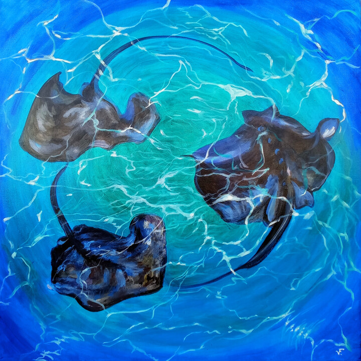 绘画,  23.6x23.6 in 