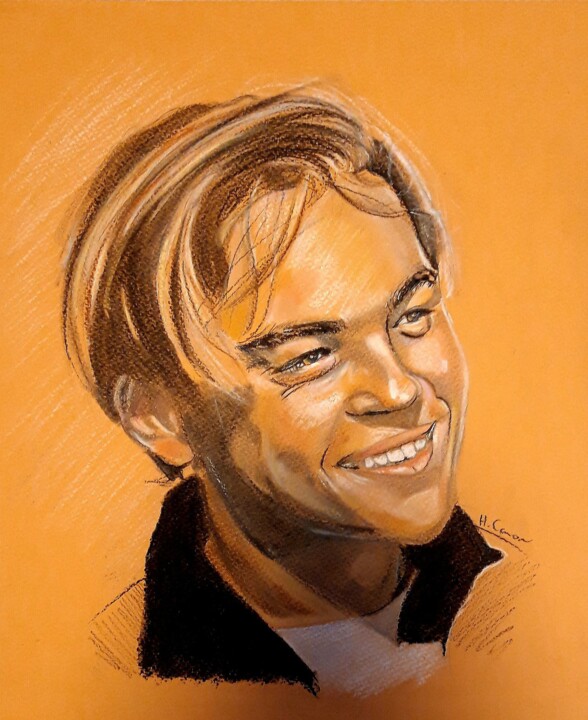 Leonardo DiCaprio 图画, 12.6x9.5 in