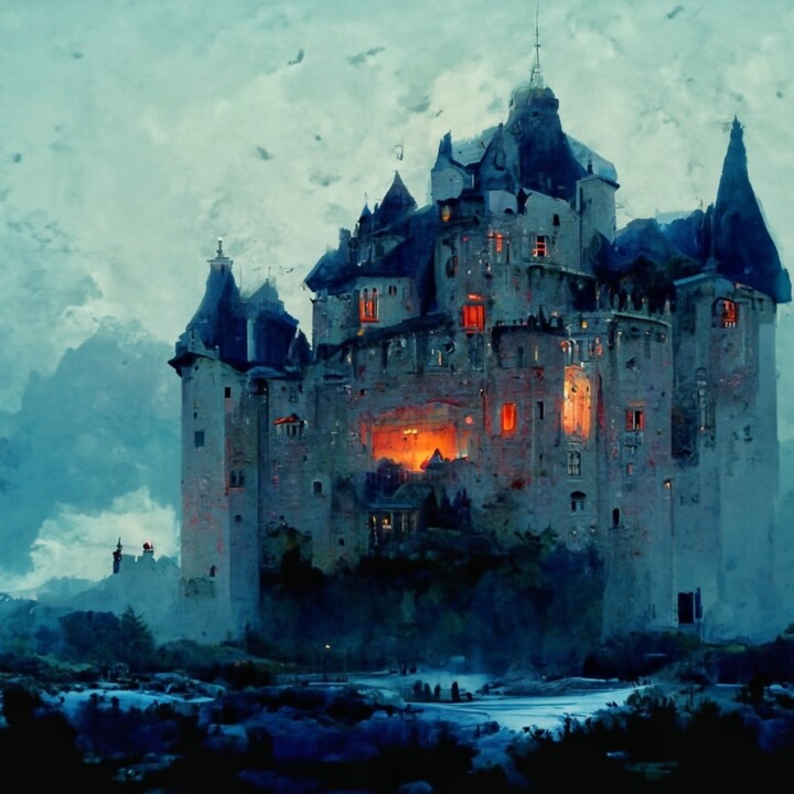 Castle Hohenzollern 数字艺术