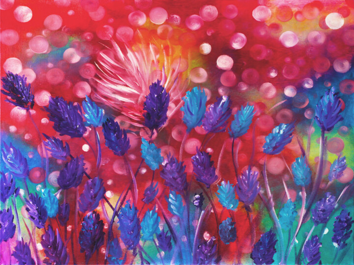 Meadow art Painting Printmaking