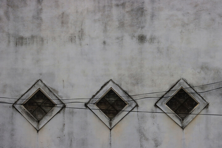 Photographie intitulée "3 carrés" par Jean-Marie Virat, Œuvre d'art originale, Photographie numérique