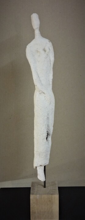 Sculptuur getiteld "Passager #" door Murielle Huvé-Lejeune, Origineel Kunstwerk, Terra cotta