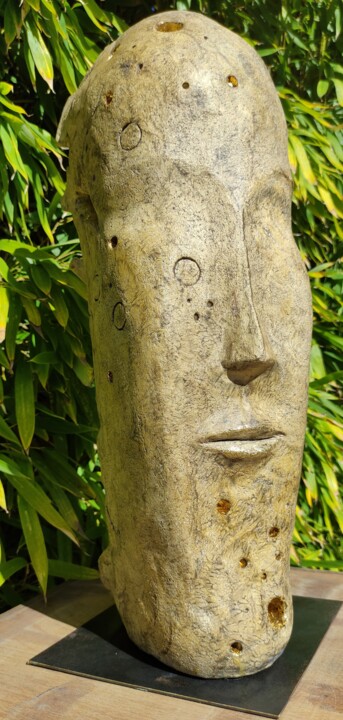 Kasaî 雕塑, 20.9x5.5 in