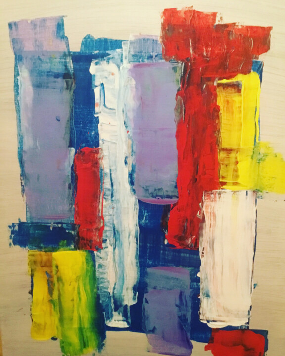 Unit #212, “Symmetry in Motion” 绘画, 24x18 in