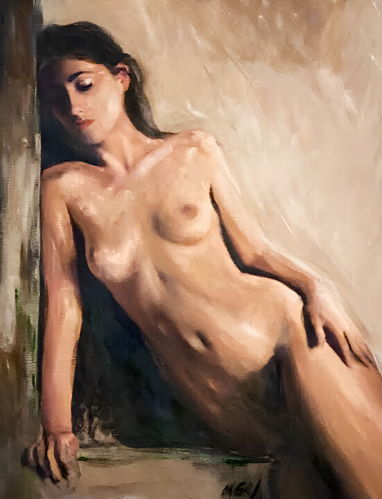 绘画,  16x12 in 
