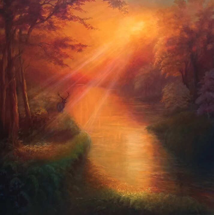 绘画,  39.4x39.4 in 