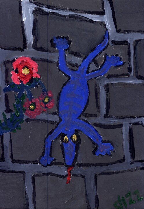 Der Lurch 绘画, 11.7x8.3 in