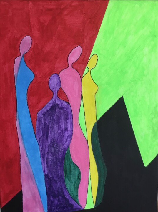 Unit #1006 “Opera Reception ” 绘画, 24x18 in