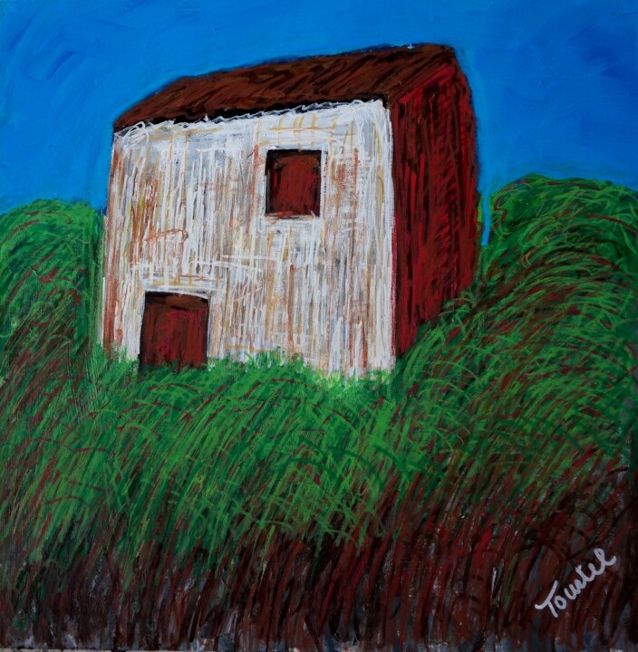 paysage3 绘画, 19.7x19.7 in