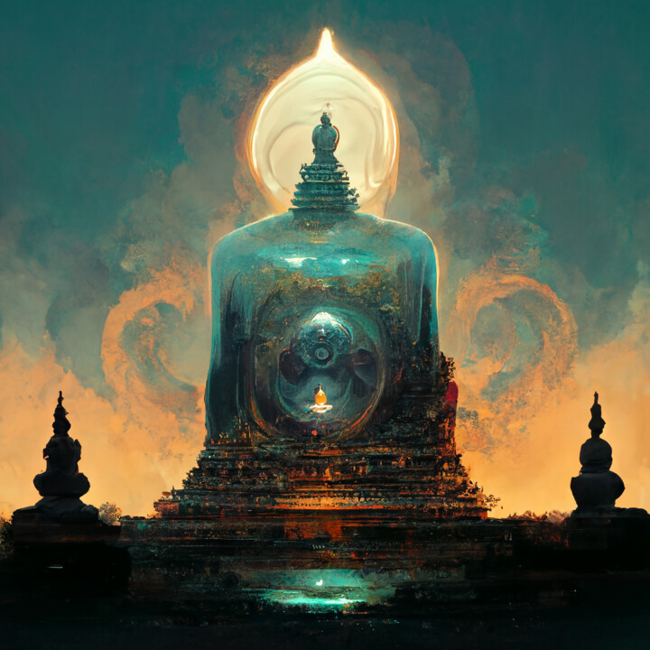 Buddhism 2 数字艺术