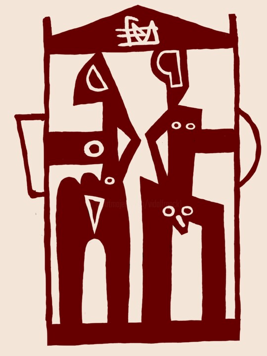 cariatide et atlante Digital Arts