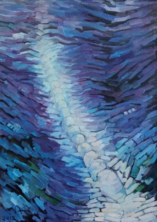 Marine composition 绘画, 27.6x19.7 in