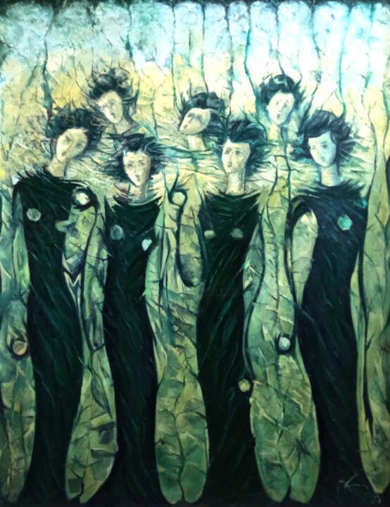 绘画,  35.4x27.6 in 