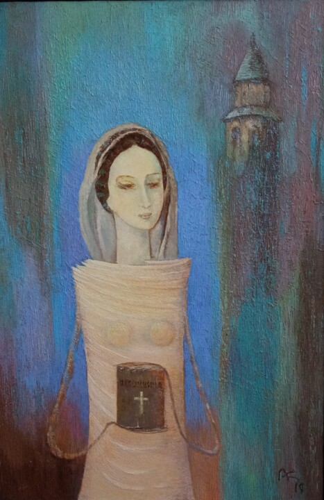 绘画,  37x24.4 in 