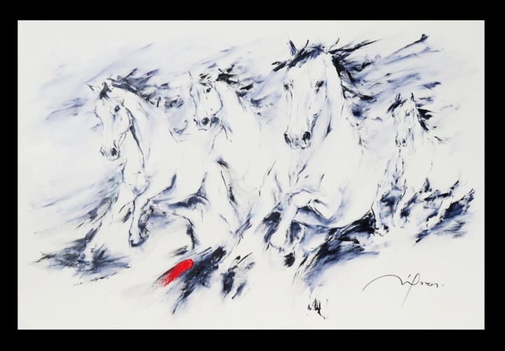 绘画,  38.2x57.5 in 