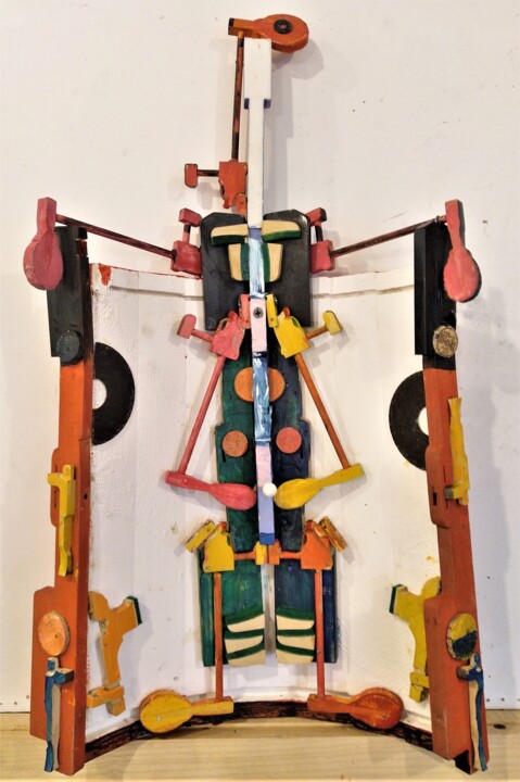 Новая реальность. Небесный воин 雕塑, 19.3x14.2 in