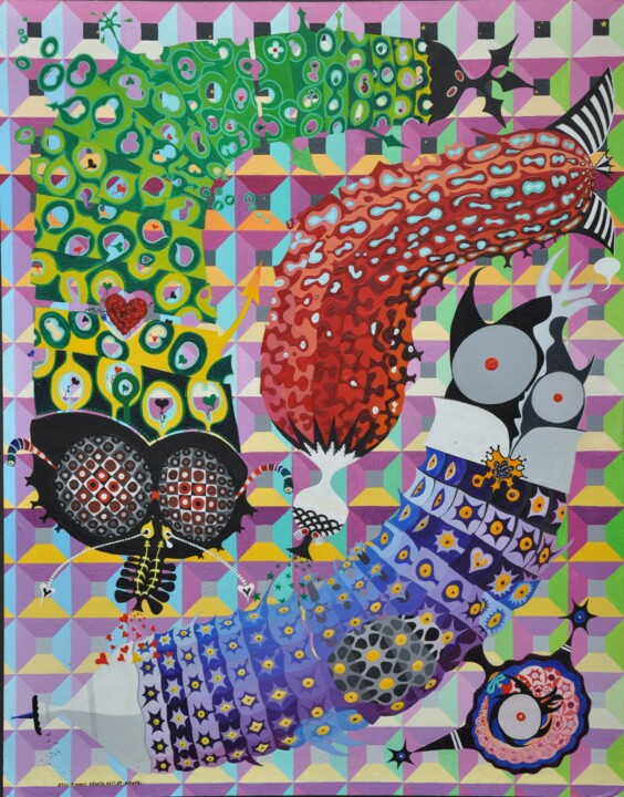 Devant la muraille 绘画, 28x22 in