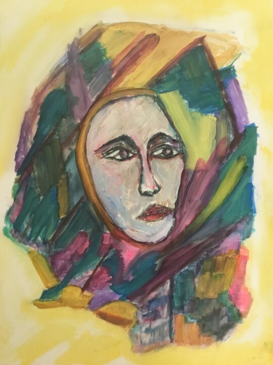 Unit #316. “Sassy Sabrina” 绘画, 24x18 in