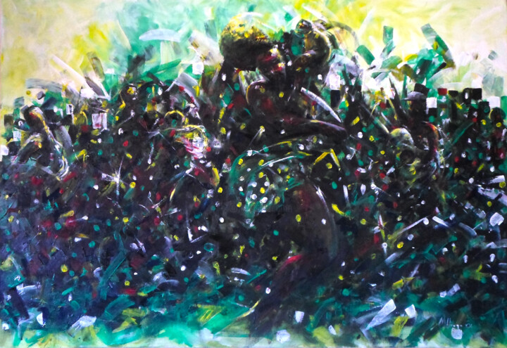 Dance Floor 绘画, 31.5x47.2 in